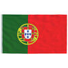 vidaXL Portugal Flag and Pole 5.55 m Aluminium