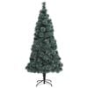 vidaXL Artificial Pre-lit Christmas Tree with Ball Set Green 150 cm