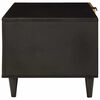 vidaXL Coffee Table Black and Gold 80 x 50 x 40 cm