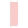 vidaXL Pleated Blind Pink 70x200 cm Fabric Width 69.4 cm Polyester