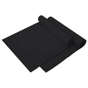 vidaXL Sports Towels 2 pcs Black 140 x 70 cm