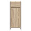 vidaXL Bathroom Cabinet Sonoma 40 x 30 x 100 cm Engineered Wood
