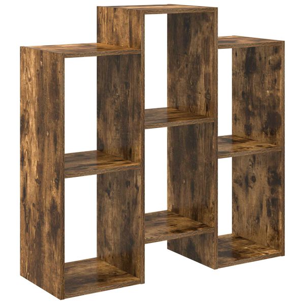 vidaXL Sideboard Smoked Oak 90 x 30 x 90 cm