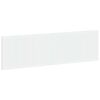 vidaXL Wall-Mounted Headboard EDE White Engineered Wood