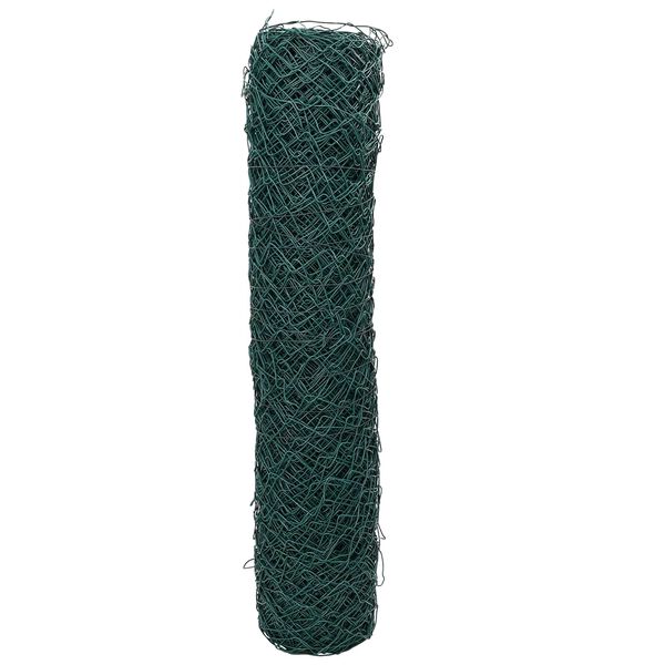 vidaXL Chain Link Fence Green 2 x 10 m Steel