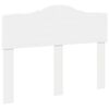 vidaXL Headboard White Engineered wood