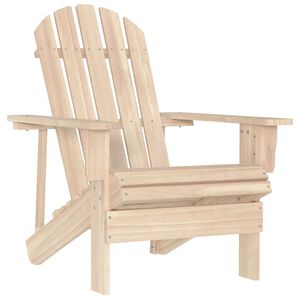 vidaXL Garden Adirondack Chair Solid Fir Wood