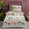 Good Morning Kids Duvet Cover FRIENDS 140x200/220 cm Multicolour