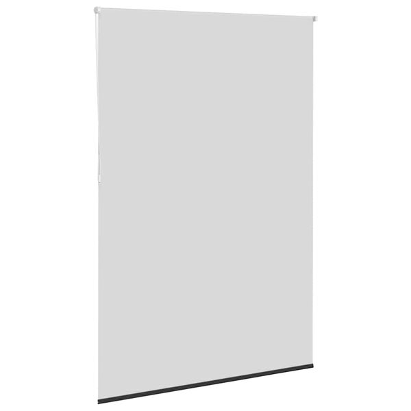 vidaXL Roller Blind Blackout Black 165x210 cm Fabric Width 161.6 cm Polyester