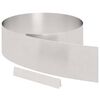 vidaXL Lawn Edging 450 x 20 cm Stainless Steel Silver