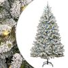 vidaXL Artificial Christmas Tree 240 cm 300 LEDs Warm White