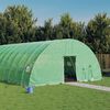 vidaXL Greenhouse with Steel Frame Green 84 m&sup2; 14x6x2.85 m