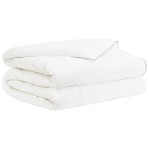 vidaXL Duvet 200x220 cm Summer 200 GSM Australian Wool White