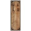 vidaXL Coat Rack 35x8x110 cm Solid Rough Wood Mango