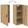 vidaXL Highboard Artisan Oak 69.5 x 34 x 180 cm Engineered Wood