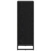 vidaXL Book Cabinet Black Oak 40 x 30 x 86.5 cm Engineered Wood