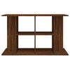 vidaXL Aquarium Stand Brown Oak 100x40x60 cm Engineered Wood