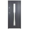 vidaXL Front Door Anthracite 110x207.5 cm Aluminium