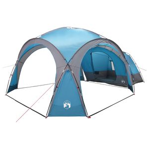 vidaXL Side Tent Blue 161.42 x 161.42 x 98.43 in Polyester and Steel