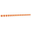 vidaXL Replacement Fabric for Awning Valance Yellow and Orange Stripe 4 m