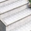 vidaXL Stair Tread Rectangular 2 pcs Silver 90 x 30 cm Aluminium