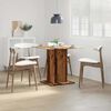 vidaXL Dining Table Old Wood 80x80x75 cm Engineered Wood