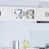 vidaXL Kitchen Cabinet 2 pcs White 40 x 31 x 40 cm Engineered Wood