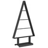 vidaXL Metal Christmas Tree with Stand Black 60 cm Steel