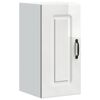 vidaXL Kitchen Wall Cabinet Kalmar High Gloss White Engineered Wood