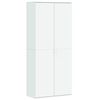 vidaXL Highboard White 80x35x180 cm Engineered Wood