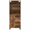 vidaXL Highboard Old Wood 69.5 x 34 x 180 cm Engineered Wood