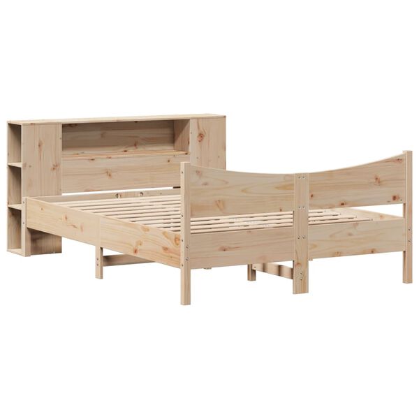 vidaXL Bed Frame without Mattress 160x200 cm Solid Wood Pine