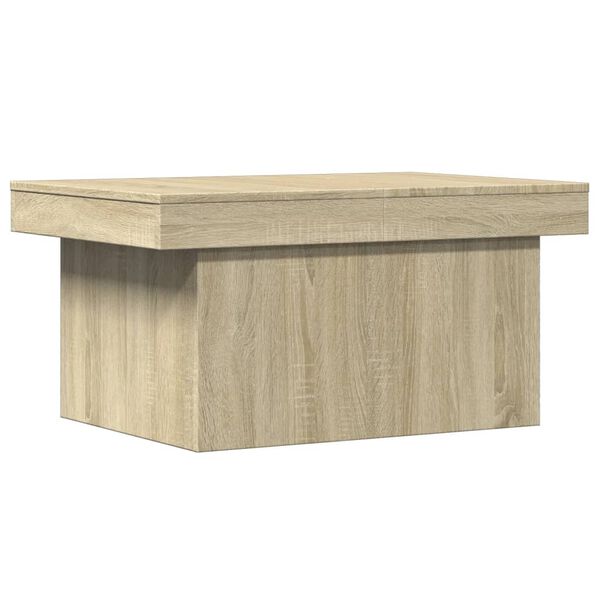 vidaXL Coffee Table Sonoma Oak 80x55x40 cm Engineered Wood