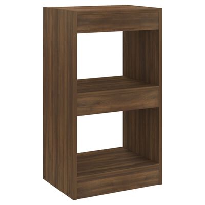 vidaXL Book Cabinet/Room Divider Brown Oak 40x30x72 cm