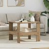vidaXL Coffee Table Artisan Oak 57 x 55 x 45 cm Engineered Wood