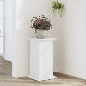 vidaXL Plant Stand White 33 x 33 x 60 cm Engineered wood