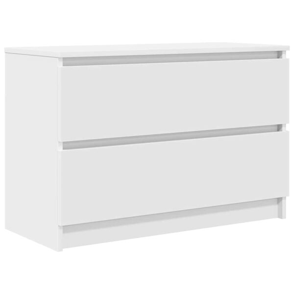 vidaXL TV Cabinet White 80x35x54 cm Engineered Wood