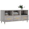 vidaXL TV Cabinet Grey Sonoma 102x36x50 cm Engineered Wood