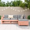 vidaXL 4 Piece Garden Sofa Set Solid Wood Douglas Fir