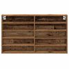 vidaXL Display Cabinet Old Wood 100 x 15 x 58 cm Engineered Wood