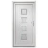 vidaXL Front Door White 98x200 cm PVC