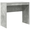 vidaXL Desk with Drawer 2 pcs Concrete Grey