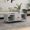 vidaXL Coffee Table Concrete Grey 102x50x40 cm Engineered Wood