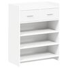 vidaXL Shoe Cabinet White 73.5 x 36 x 92 cm Engineered Wood