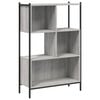 vidaXL Bookcase Grey Sonoma 72x28x109 cm Engineered Wood