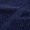 vidaXL Guest Towel SOLUND Navy Blue Cotton