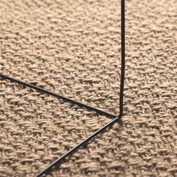 vidaXL Rug ZIZUR 80x150 cm Jute Look Indoor and Outdoor