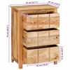 vidaXL Sideboard with Drawer Brown 55 x 35 x 75 cm Solid mango wood