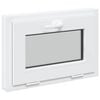 vidaXL Basement Window RISOR 60 x 40 cm PVC and Glass White