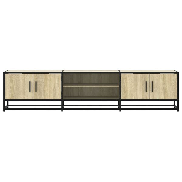 vidaXL TV Cabinet Sonoma Oak 180x35x41 cm Engineered Wood